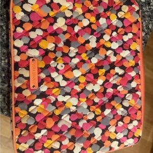 Vera Bradley Multicolor Quilted Tablet Sleeve - 9” x 11”